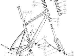 BIANCHI Despiece OLTRE RACE