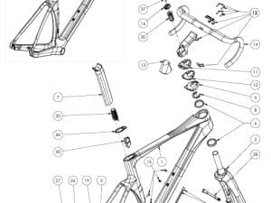 BIANCHI Despiece OLTRE COMP