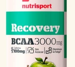 NUTRISPORT Recovey BCAA manzana Cafeína 330ml